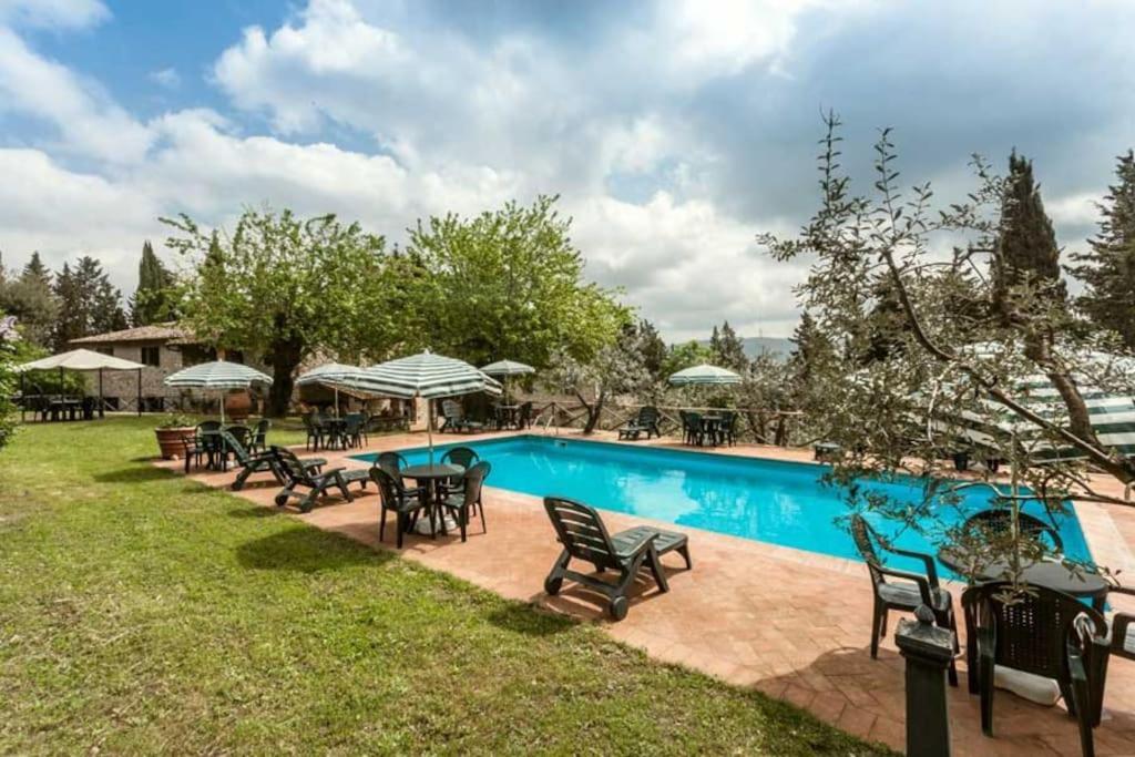 Penzion Il Cascino Greve in Chianti Exteriér fotografie