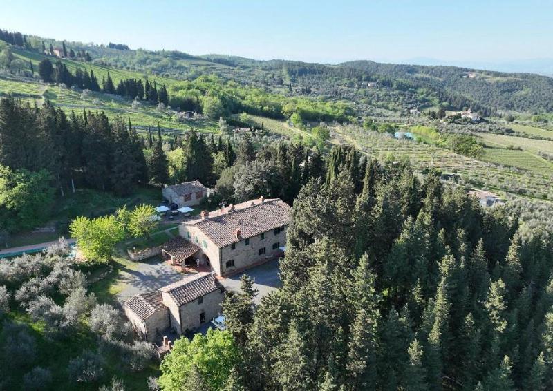 Penzion Il Cascino Greve in Chianti Exteriér fotografie
